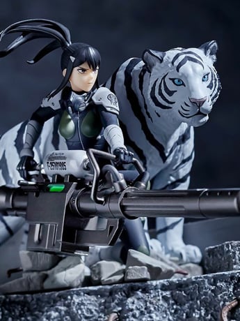 Kaiju No. 8 Mina Ashiro and Bakko 1/18 Scale Figure