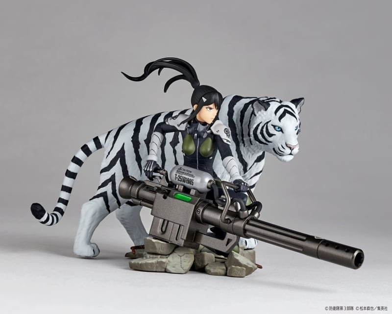 Kaiju No. 8 Mina Ashiro and Bakko 1/18 Scale Figure
