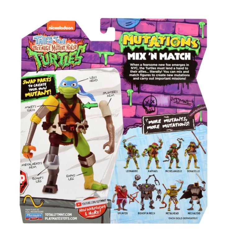 Tales of the Teenage Mutant Ninja Turtles Mix 'N Match Turtles Action Figure 4-Pack Gallery Image 17