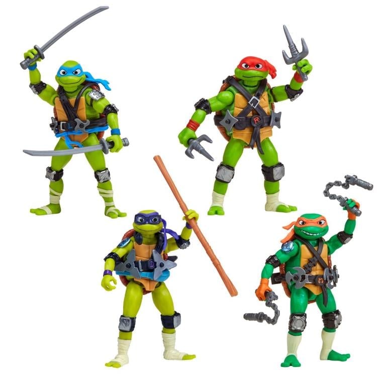 Tales of the Teenage Mutant Ninja Turtles Mix 'N Match Turtles Action Figure 4-Pack Gallery Image 4