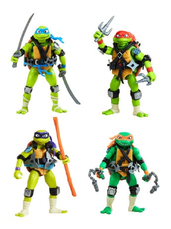 Tales of the Teenage Mutant Ninja Turtles Mix 'N Match Turtles Action Figure 4-Pack Gallery Image 2