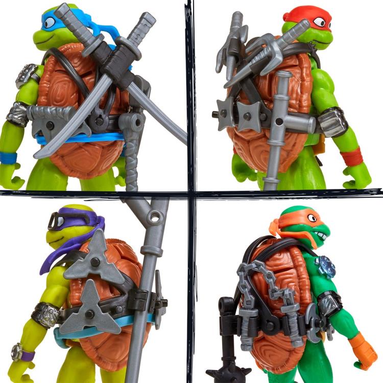 Tales of the Teenage Mutant Ninja Turtles Mix 'N Match Turtles Action Figure 4-Pack Gallery Image 9