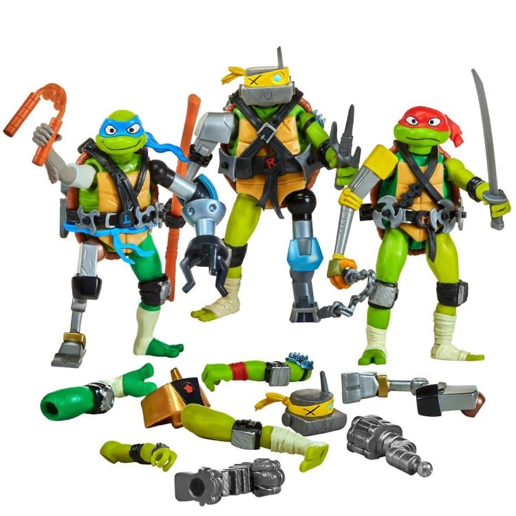 TMNT フィギュア 4体セット　スーパー7 リアクション　タートルズ Amazon.com: Teenage Mutant Ninja Turtles: Classic 4