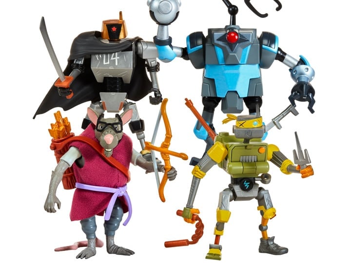Tales of the Teenage Mutant Ninja Turtles Mix 'N Match Robots Action Figure 4-Pack Gallery Image 1