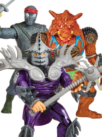 Teenage Mutant Ninja Turtles Movie Star Mutants Action Figure 4-Pack Gallery Image 2