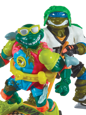 Teenage Mutant Ninja Turtles Sewer Sports Figure Two-Pack Gallery Image 2