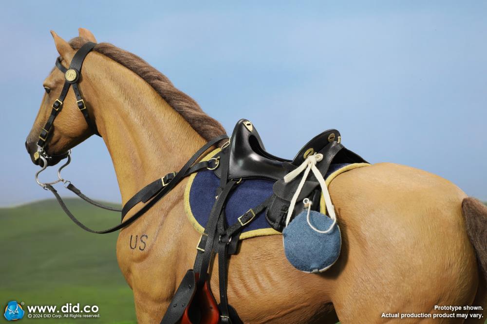 Civil War Brown War Horse (Standing) 1/6 Scale Figure Gallery Image 7