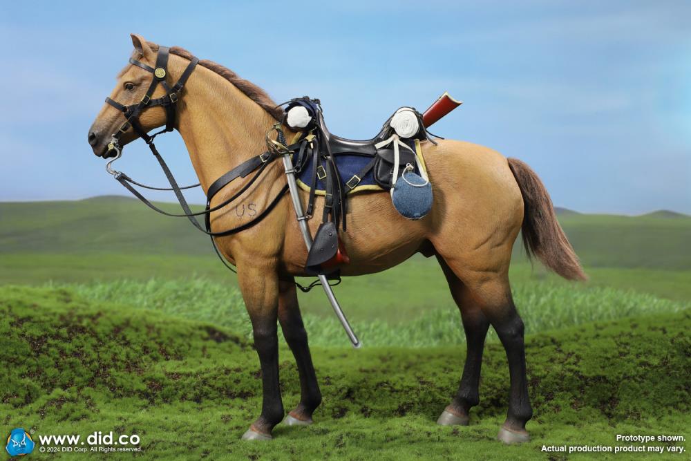 Civil War Brown War Horse (Standing) 1/6 Scale Figure Gallery Image 5