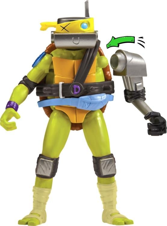 Tales of the Teenage Mutant Ninja Turtles Mix 'N Match Donatello Figure Gallery Image 4