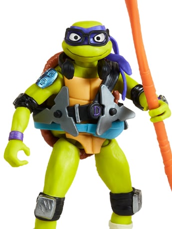 Tales of the Teenage Mutant Ninja Turtles Mix 'N Match Donatello Figure Gallery Image 2