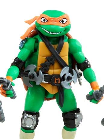 Tales of the Teenage Mutant Ninja Turtles Mix 'N Match Michelangelo Figure Gallery Image 2