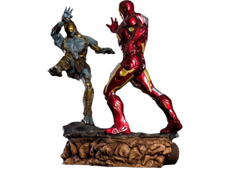 The Avengers 1/6 Scale Iron Man Mark VII Battle Scene Diorama Statue Gallery Image 3