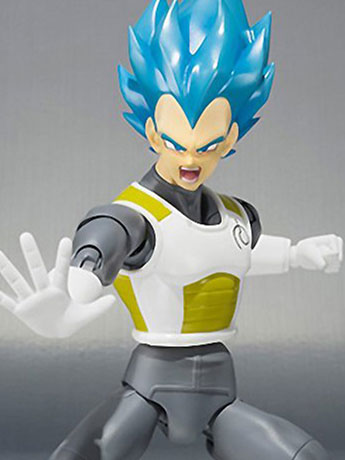 Dragon Ball Z: Resurrection 'F' S.H.Figuarts Super Saiyan God Super Saiyan Vegeta Gallery Image 2