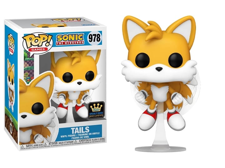 Pop! Games: Sonic The Hedgehog - Specialty Series Tails (Flying) Gallery Image 1