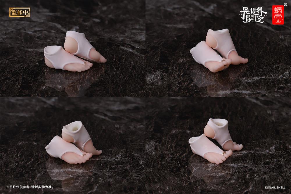 Nun Muse Asdo 1/12 Scale Feet Accessory Set Nun Muse Asdo 1/12 Scale Feet Accessory Set