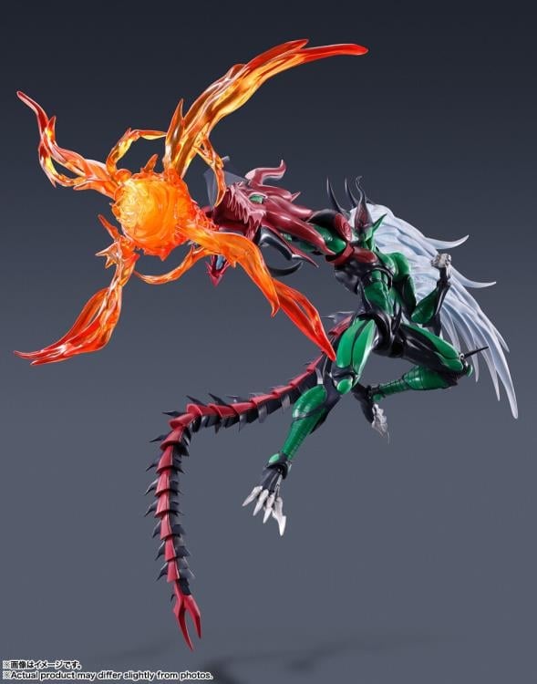 Yu-Gi-Oh! Duel Monsters GX S.H.MonsterArts Elemental Hero Flame Wingman Gallery Image 7