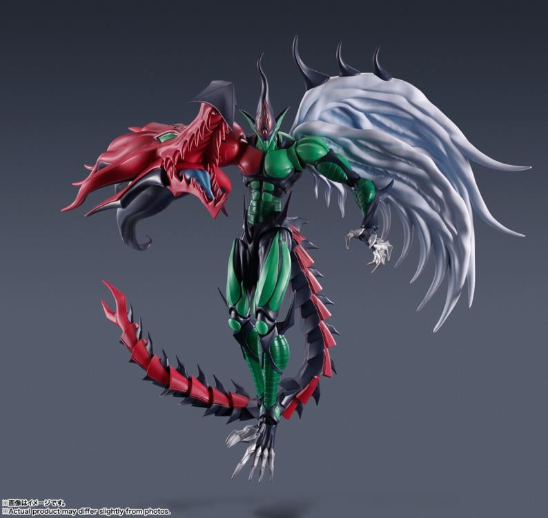 Yu-Gi-Oh! Duel Monsters GX S.H.MonsterArts Elemental Hero Flame Wingman Gallery Image 3