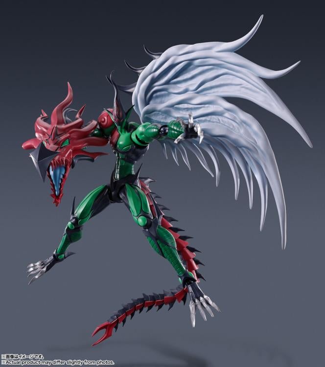 Yu-Gi-Oh! Duel Monsters GX S.H.MonsterArts Elemental Hero Flame Wingman Gallery Image 5