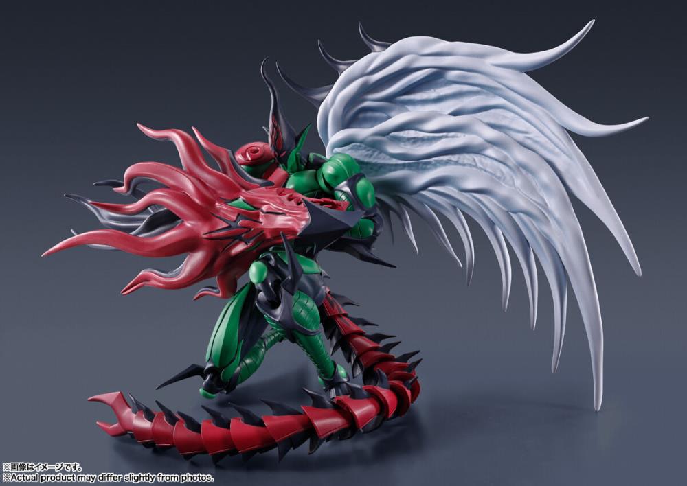 Yu-Gi-Oh! Duel Monsters GX S.H.MonsterArts Elemental Hero Flame Wingman Gallery Image 6