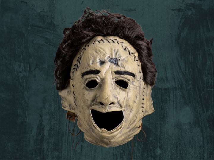 The Texas Chainsaw Massacre (1974) Leatherface Vinyl Killing Mask Gallery Image 1