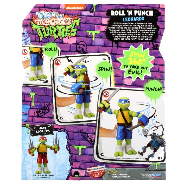 Tales of the Teenage Mutant Ninja Turtles Giant Roll 'N Punch Leonardo Gallery Image 10