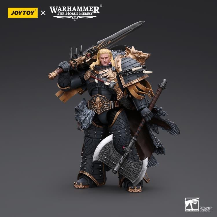 Warhammer: The Horus Heresy Space Wolves Leman Russ, Primarch of the VIth Legion 1/18 Scale Action Figure Gallery Image 3