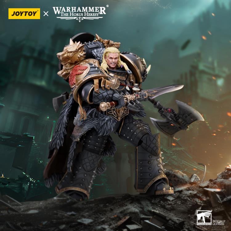 Warhammer: The Horus Heresy Space Wolves Leman Russ, Primarch of the VIth Legion 1/18 Scale Action Figure Gallery Image 11