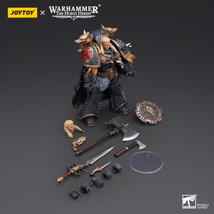 Warhammer: The Horus Heresy Space Wolves Leman Russ, Primarch of the VIth Legion 1/18 Scale Action Figure Gallery Image 10