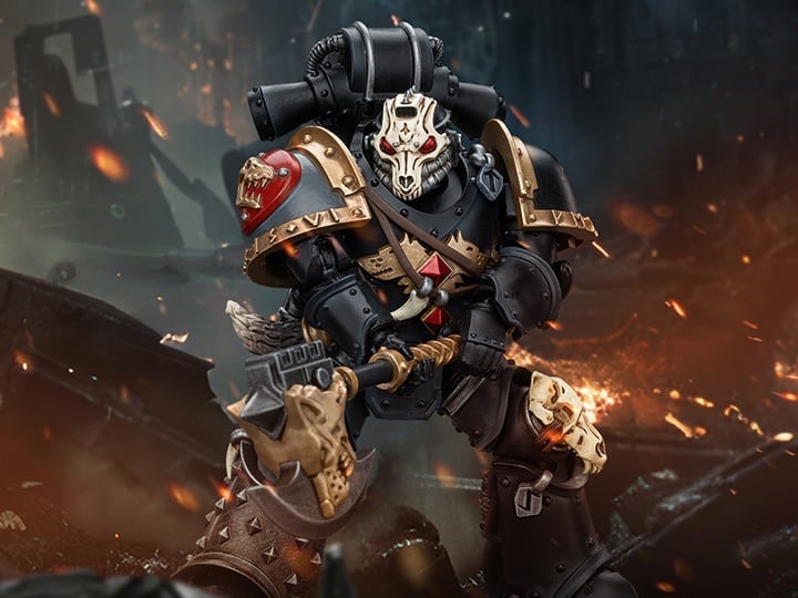 Warhammer: The Horus Heresy Space Wolves Deathsworn Pack 2nd Squad Mate 1/18 Scale Action Figure Gallery Image 1