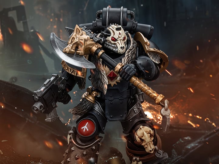 Warhammer: The Horus Heresy Space Wolves Deathsworn Pack 3rd Squad Mate 1/18 Scale Action Figure Gallery Image 1