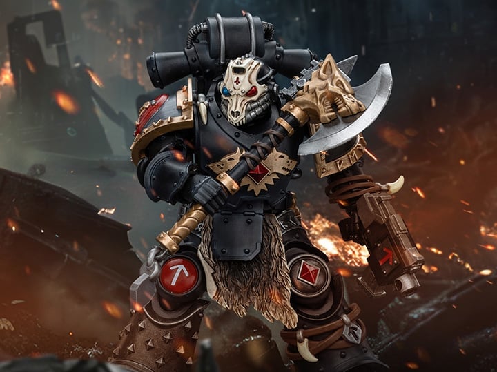 Warhammer: The Horus Heresy Space Wolves Deathsworn Pack 4th Squad Mate 1/18 Scale Action Figure Gallery Image 1