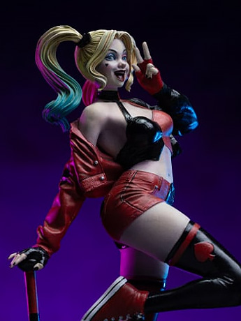 Gotham City Sirens Harley Quinn 1/10 Art Scale Limited Edition Statue Gallery Image 2
