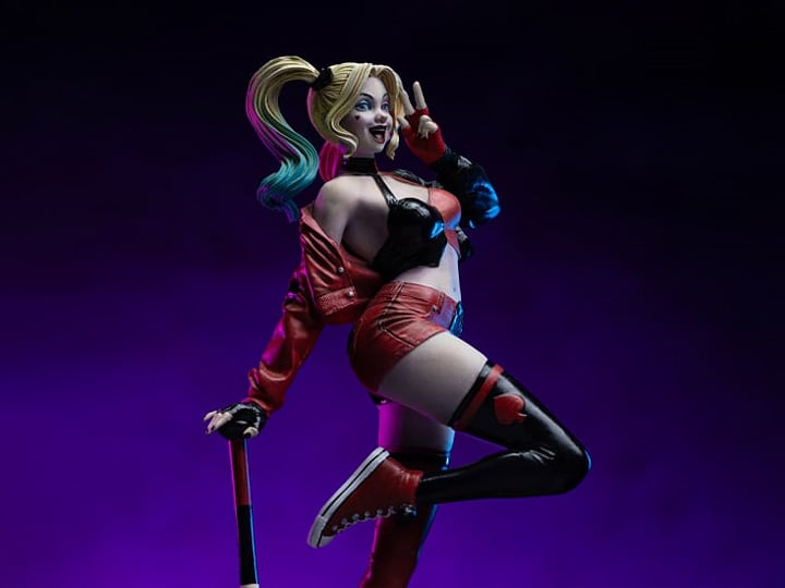 Gotham City Sirens Harley Quinn 1/10 Art Scale Limited Edition Statue Gallery Image 1