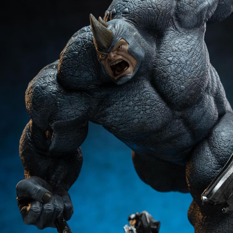 Marvel Spider-Man vs Villains Battle Diorama Series Rhino 1/10 Art