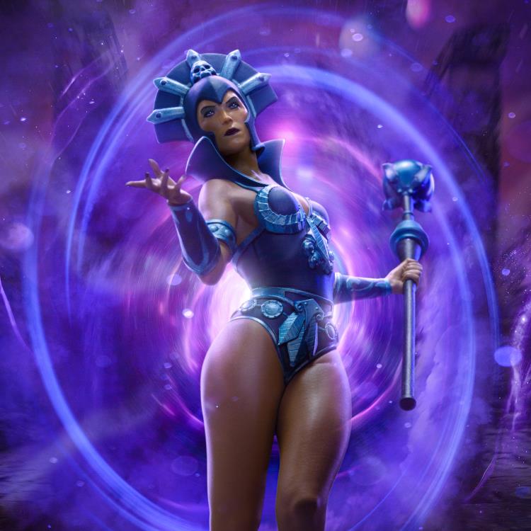 Masters of the Universe Evil-Lyn (Color Variant) 1/10 Art Scale BBTS Exclusive Limited Edition Statue Gallery Image 4