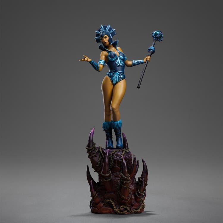 Masters of the Universe Evil-Lyn (Color Variant) 1/10 Art Scale BBTS Exclusive Limited Edition Statue Gallery Image 12