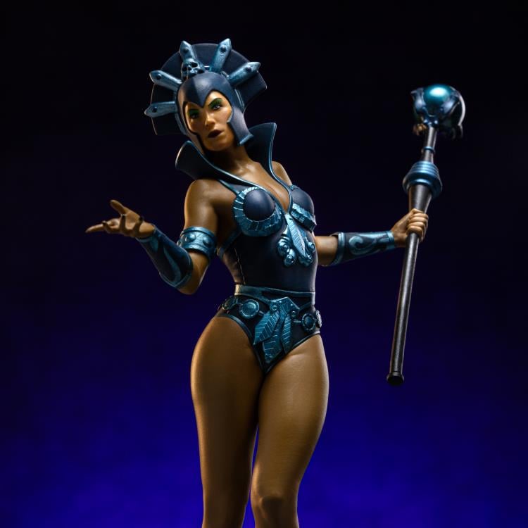 Masters of the Universe Evil-Lyn (Color Variant) 1/10 Art Scale BBTS Exclusive Limited Edition Statue Gallery Image 5