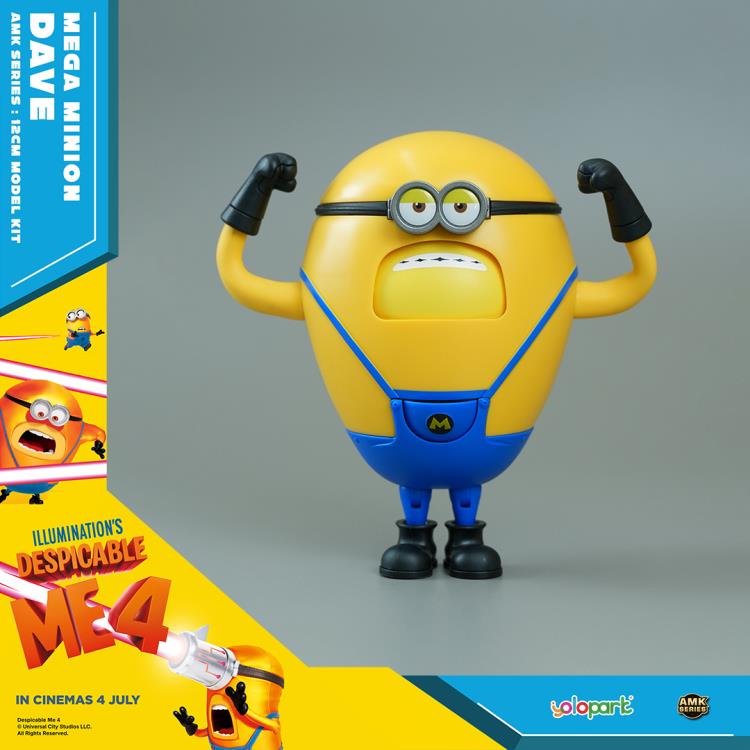 Despicable Me 4 Mega Minion No.3 Dave Model Kit Gallery Image 3