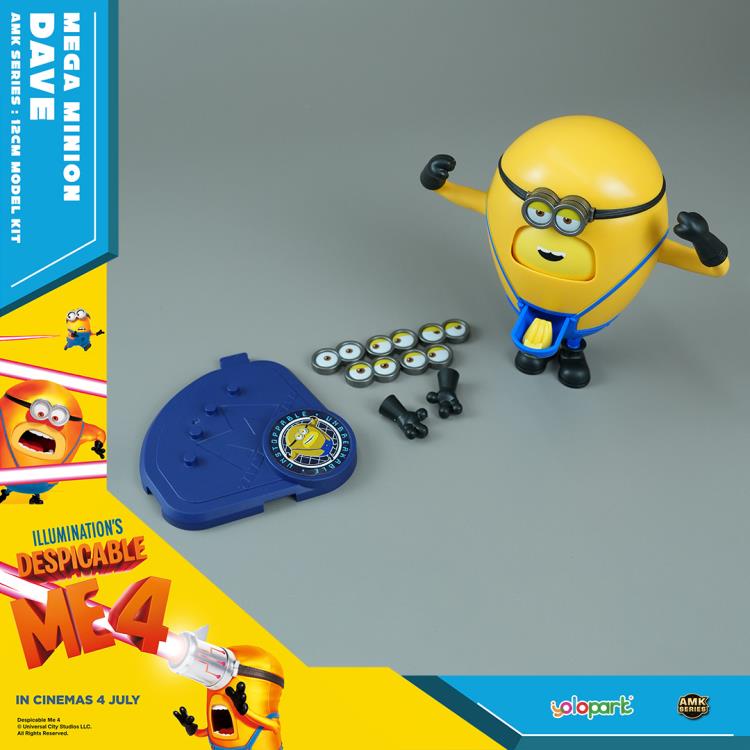 Despicable Me 4 Mega Minion No.3 Dave Model Kit Gallery Image 8