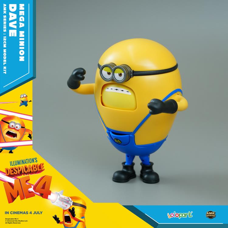 Despicable Me 4 Mega Minion No.3 Dave Model Kit Gallery Image 4