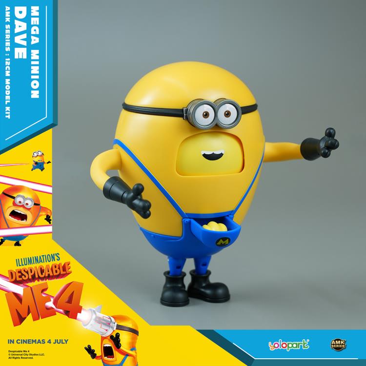 Despicable Me 4 Mega Minion No.3 Dave Model Kit Gallery Image 5