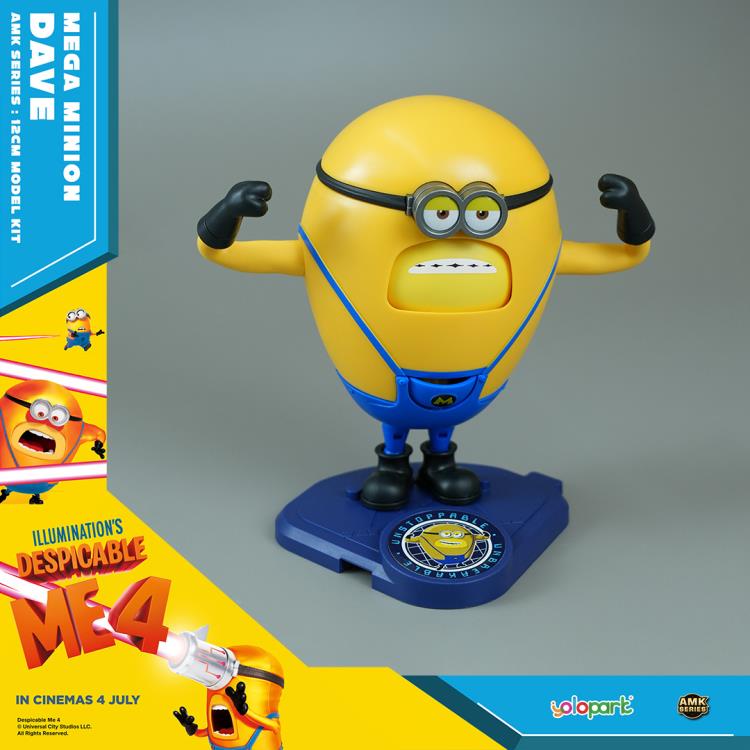 Despicable Me 4 Mega Minion No.3 Dave Model Kit Gallery Image 7