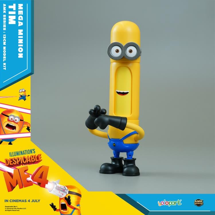 Despicable Me 4 Mega Minion No.5 Tim Model Kit Gallery Image 6