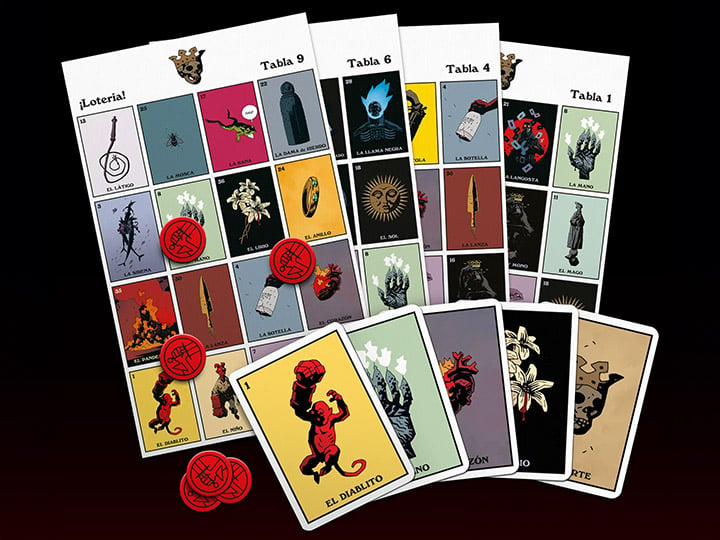 Hellboy Loteria Card Game Gallery Image 1