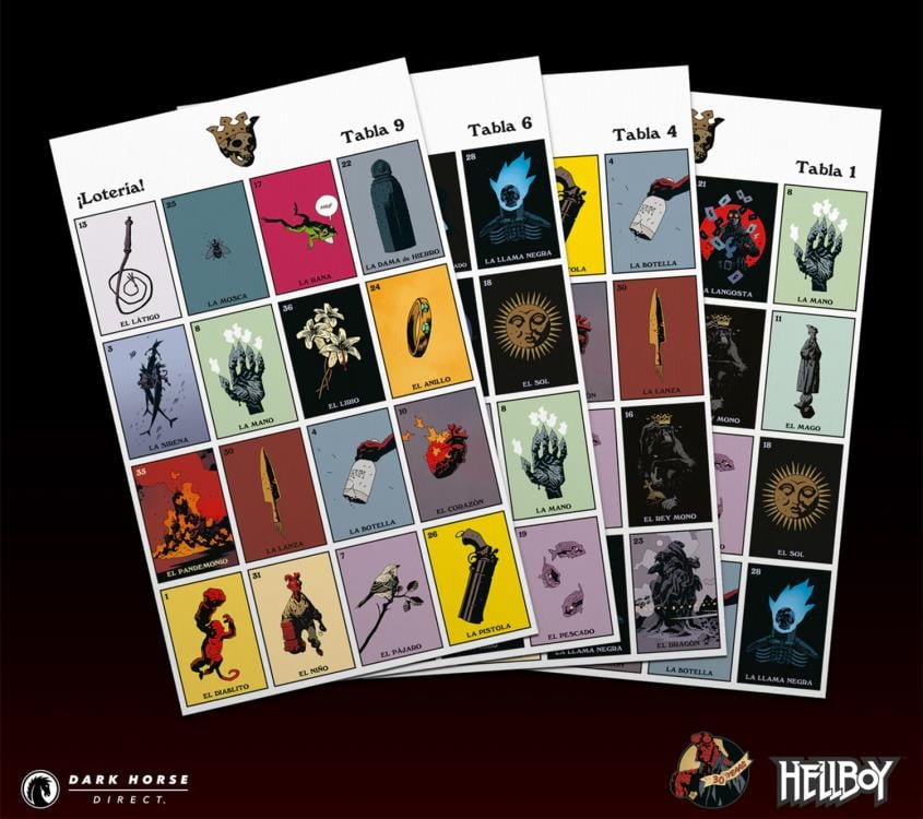 Hellboy Loteria Card Game Gallery Image 3