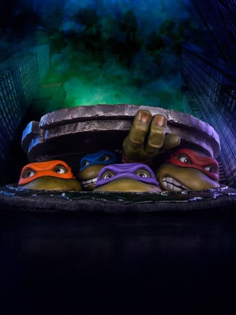 Teenage Mutant Ninja Turtles (1990) Underground 1/1 Scale Diorama Gallery Image 2