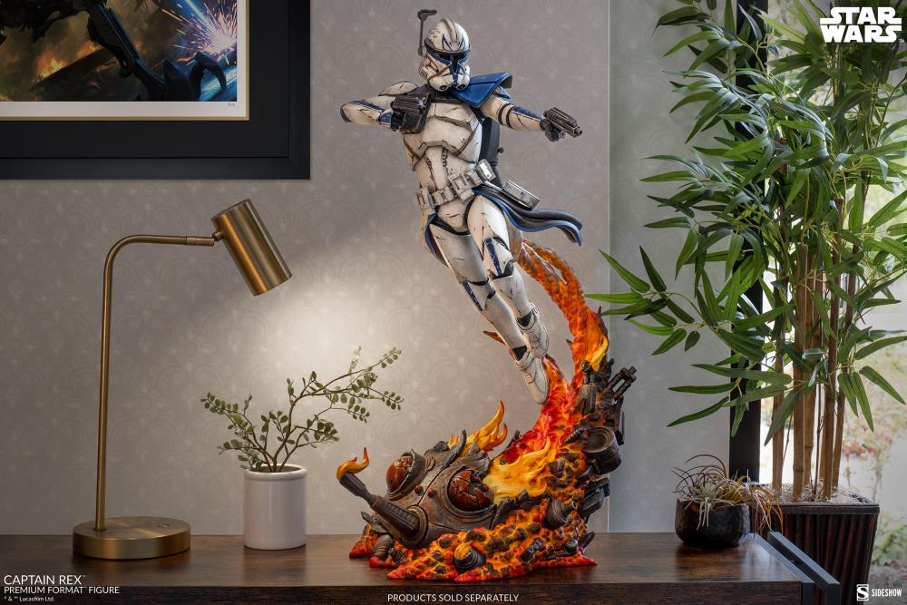 Star Wars: The Clone Wars Premium Format Captain Rex Statue Gallery Image 28