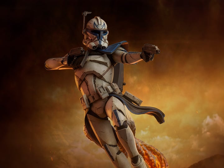 Star Wars: The Clone Wars Premium Format Captain Rex Statue Gallery Image 1
