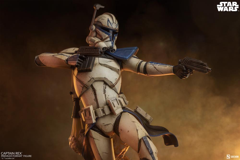 Star Wars: The Clone Wars Premium Format Captain Rex Statue Gallery Image 6
