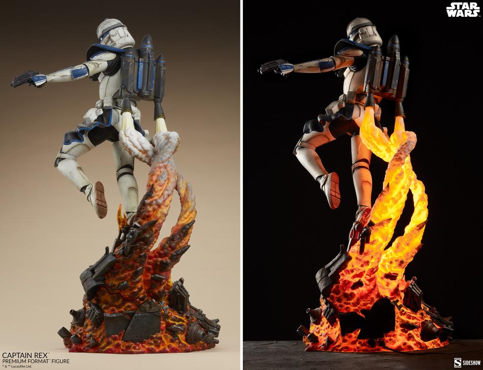 Star Wars: The Clone Wars Premium Format Captain Rex Statue Gallery Image 16